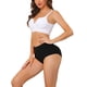 thumbnail image 4 of Bragas de mujer de cintura alta y control de abdomen CURVY GLAM para el Día de la Madre, cobertura completa, color sólido, XL, negro, 4 of 4