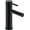 Matte Black, variant on Duravit Ce1020001 Duracircle 1.2 GPM Single Hole Bathroom Faucet - Nickel