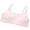 Pink, variant on Toddler Girls' Training Bras Seamless Soft Cami Wireless Bras Elastic Adjustable Spaghetti Straps Bras
