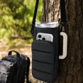 thumbnail image 5 of Mini Crossbody Bag Sling Chest Pack, Lightweight Running Phone Holder with Touch Screen & Side Bottle Mesh, Polyester Sports Shoulder Bag for Men Women Jogging Gym Travel Hiking Cycling Black, 5 of 5