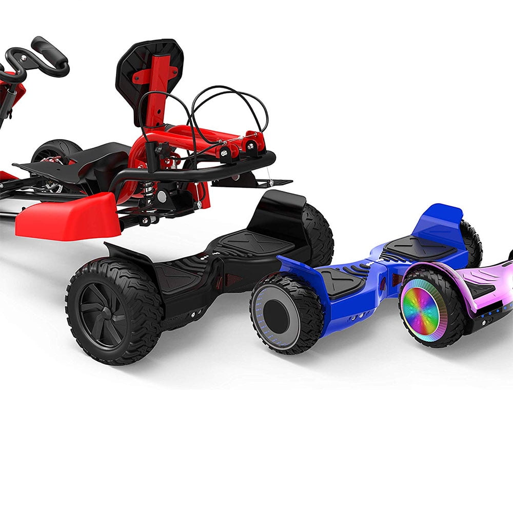 HyperGoGo Scooter Attachment, Go Kart Conversion Kit for Hoverboards, Self Balancing Scooter, Safe for Kids Adults, Compatible with All Hoverboards except Xiaomi, Hoverboard Not Included