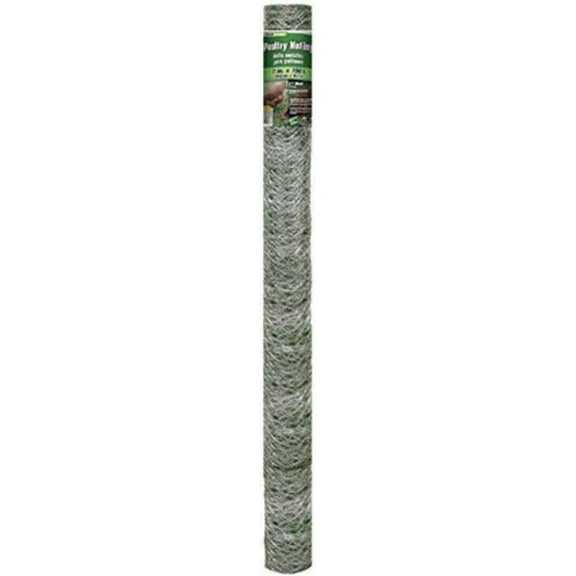 Midwest 308498B 72" x 150' ft  2" Mesh Galvanized Poultry Netting Chicken Wire Fence - Quantity of 1