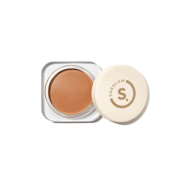 Base de maquillaje SHEGLAM Crema hidratante de cobertura total castaña