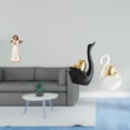 thumbnail image 2 of Escultura De Querubín De Resina Con Forma De Paloma, Decorativa Para Sala De Estar, Escritorio, Regalo De Navidad, Adorno De Mesa De Cisne, Artesanía, Decoración Para Parejas, Estantería De, 2 of 8