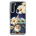 thumbnail image 1 of MUNDAZE Motorola Moto G Stylus Shockproof Clear Hybrid Protective Phone Case Cute Gnome White Daisy Flowers Floral Cover, 1 of 5