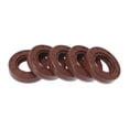 thumbnail image 1 of Unique Bargains Sello de Aceite Universal TC Doble Labio con Resorte de Acero Anillo de Sello de Eje Rotativo 19x35x8mm Alta Presión Caucho FKM Marrón 5 Pcs, 1 of 7