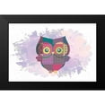 thumbnail image 2 of Brown,Victoria 18x13 Black Modern Framed Museum Art Print Titled - Owl, 2 of 5