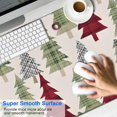 thumbnail image 2 of Long Mouse Pads for Desk,Multicolor Christmas Tree Pattern Desk Mats on Top Of Desks, Desk Mouse Pad Extra Large with 3mm Non-Slip Base and Stitched Edge for Gaming,Office,Work,Home 47.3x23.6in, 2 of 5