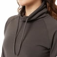 thumbnail image 4 of 32 Degree Heat Women’s Funnel Neck Sweatshirt Size: L, Color: Green Charcoal, 4 of 4
