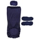 thumbnail image 2 of Fundas de asiento para silla de oficina extraíbles Fundas para silla de computadora Lavables y elásticas Azul marino, 2 of 9