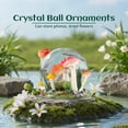 thumbnail image 5 of LET’S Resin Crystal Ball Resin Molds, Crystal Orb Decorative Statue Silicone Molds with Mushroom Stand and Bird Figurine,3D Sphere Epoxy Resin Molds for DIY Tabletop Decor, Housewarming Gifts, 5 of 7
