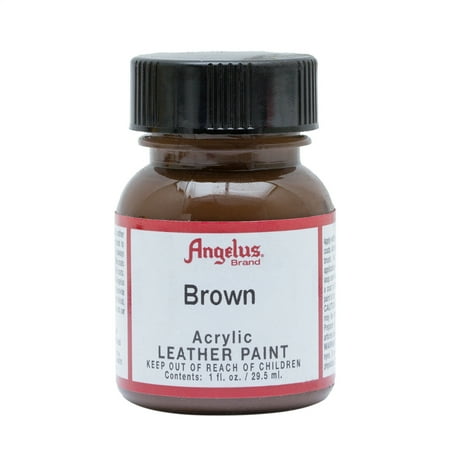 UPC: 0086366710142 | Angelus® Acrylic Leather Paint  1 oz.  Brown