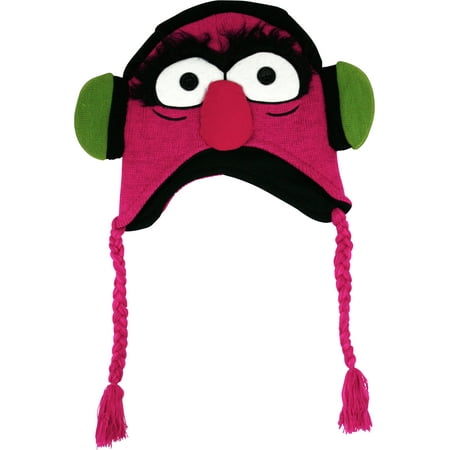 The Muppets Animal DJ Cartoon Adult Pilot Peruvian Laplander Hat