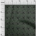 thumbnail image 1 of oneOone Organic Cotton Voile Fabric Check Ikat Print Fabric BTY 42 Inch Wide, 1 of 4