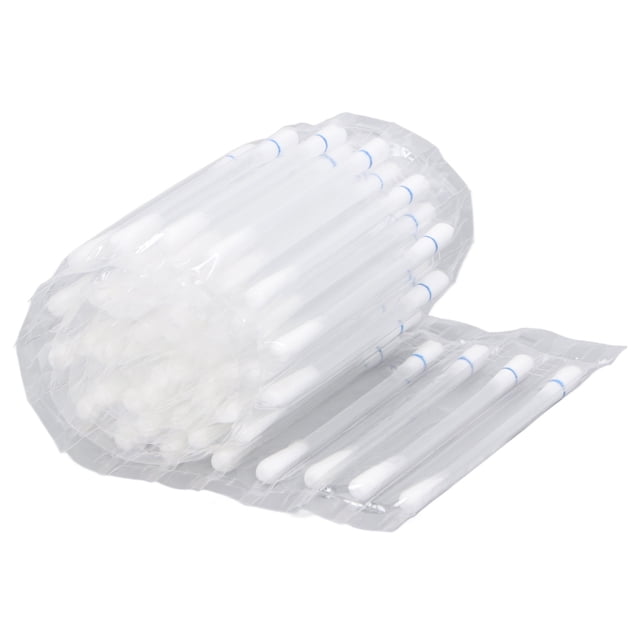 Hisopos Salinos Para El Cuidado Posterior De La Perforación, Lavado De Heridas, 100 Hisopos De Limpieza De Algodón Salino Para El Cuidado Diario