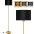 thumbnail image 1 of ERDS-Gold Standing Floor Lamps for Bedroom Living Room, 1 of 4