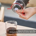thumbnail image 3 of 1pcs machine motorized bean grinder home small automatic coffee bean grinding portable espresso machine, 3 of 6