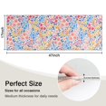 thumbnail image 5 of Pink Pioneer Flower Pattern Kitchen Rug Mat,Kitchen Runner Rugs Non Skid Washable,Decorative Kitchen Floor Mats for Kitchen,Sink,Laundry,17"X47", 5 of 5