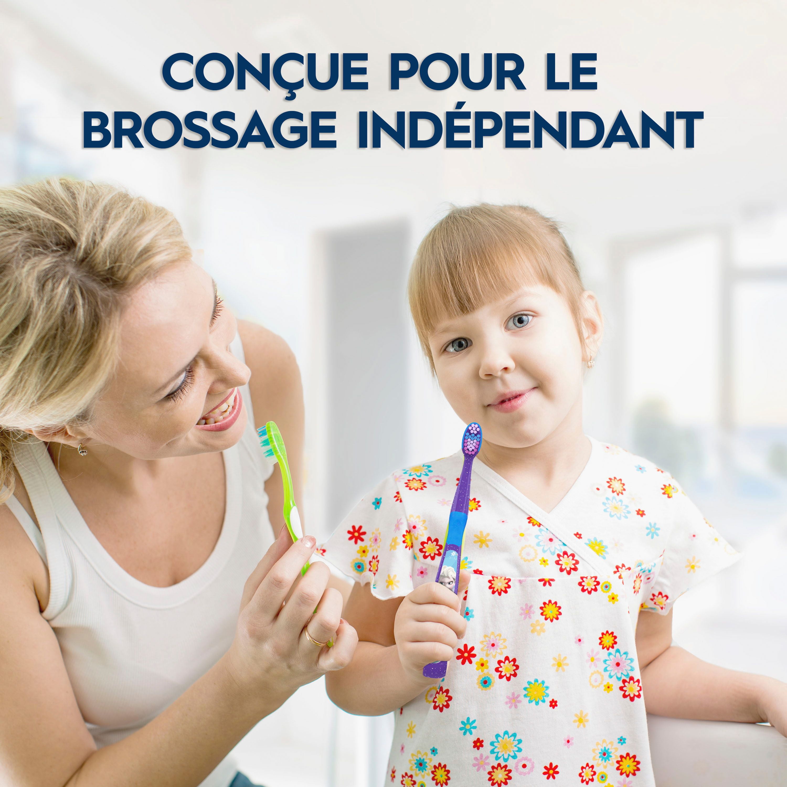 Brosses à dents manuelles pour enfants Oral-B mettant en vedette les personnages du film Spiderman de Marvel, souple, pour enfants et tout-petits de 3 ans et plus 2 unités