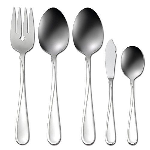 Oneida Flight 45Piece StainlessSteel Flatware Set, Service for 8