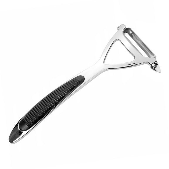 1x Multifunction Stainless Steel Non-Slip Handle & Sharp Y Shape Swivel Peeler