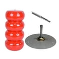thumbnail image 4 of DOLITY Support de Rangement pour Sucettes Bonbonnières 24cm Hauteur Multifonctionnel 40 Trous Rouge pour B, 4 of 7