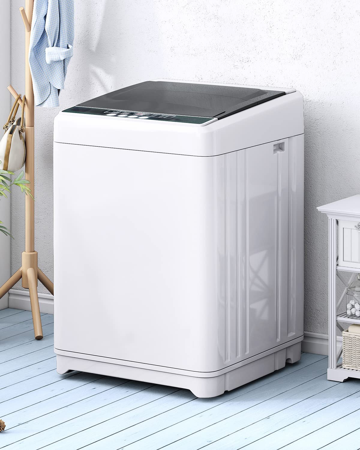 TABU FullAutomatic Washing Machine, 17.6lbs Portable Washing Machine