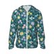 thumbnail image 1 of Fotbe Floral Chaqueta con Protección Solar UPF 50+ para Hombre y Mujer, Camisa con Capucha y Bolsillos-Small, 1 of 7