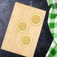 thumbnail image 4 of PAMINGONO Large Wooden Cutting Board Chopping Board Bamboo with Metal Handle 1 Piece, 4 of 8