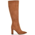 thumbnail image 3 of Nine West Womens Danee Leather Pointed Toe Knee-High Boots, 3 of 3