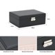 thumbnail image 2 of Jewelry box Jewelry box, 2-layer jewelry box, 23 x 17x 19 cm, black, 2 of 5