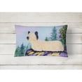 thumbnail image 2 of Carolines Treasures Skye Terrier Decorative Canvas Fabric Pillow 12H x16W multicolor, 2 of 3
