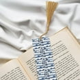 thumbnail image 6 of Kdxio Palm Tree Print Metal Tassel Bookmarks,Perfect Gift for Art Lovers and Bookworms Metal Bookmarks for Women, 6 of 8