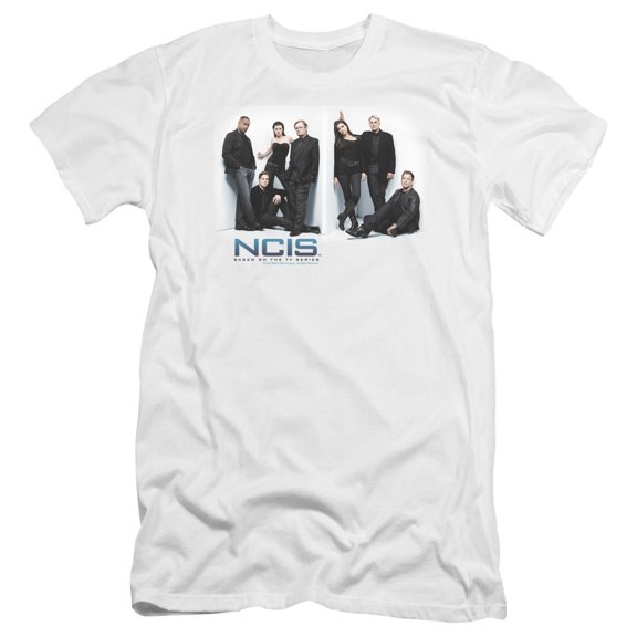 Ncis White Room Premium Canvas Adult Slim Fit 30/1 T-Shirt White