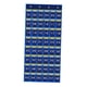 thumbnail image 2 of Organizador de bolsillo para artículos diversos para el aula, tarjeta multiusos para colgar en la pared Azul 48 bolsillos., 2 of 9