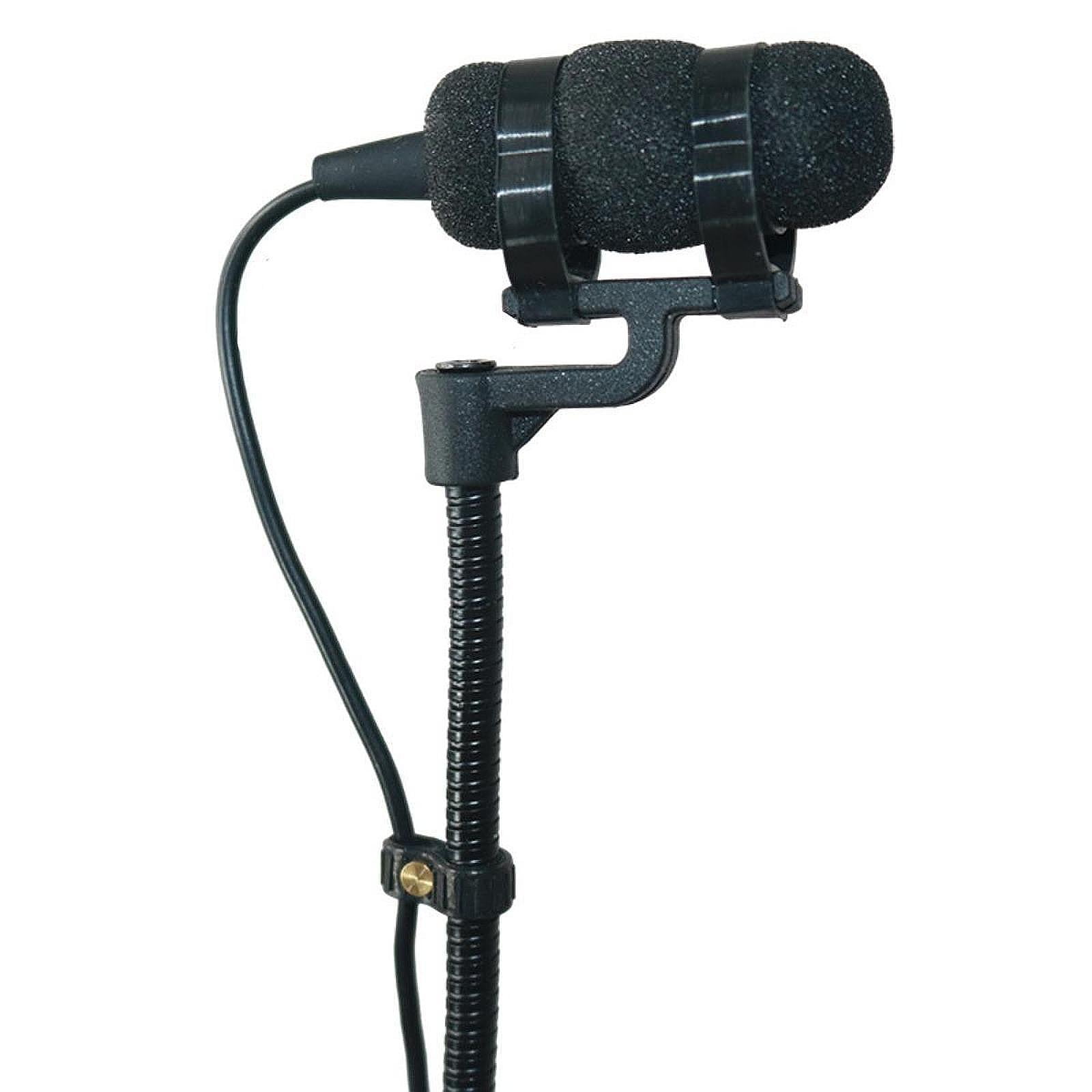Dualoai Arm Stand Mic Stand, Adjustable Gooseneck Arm Mic Stand without Clamp