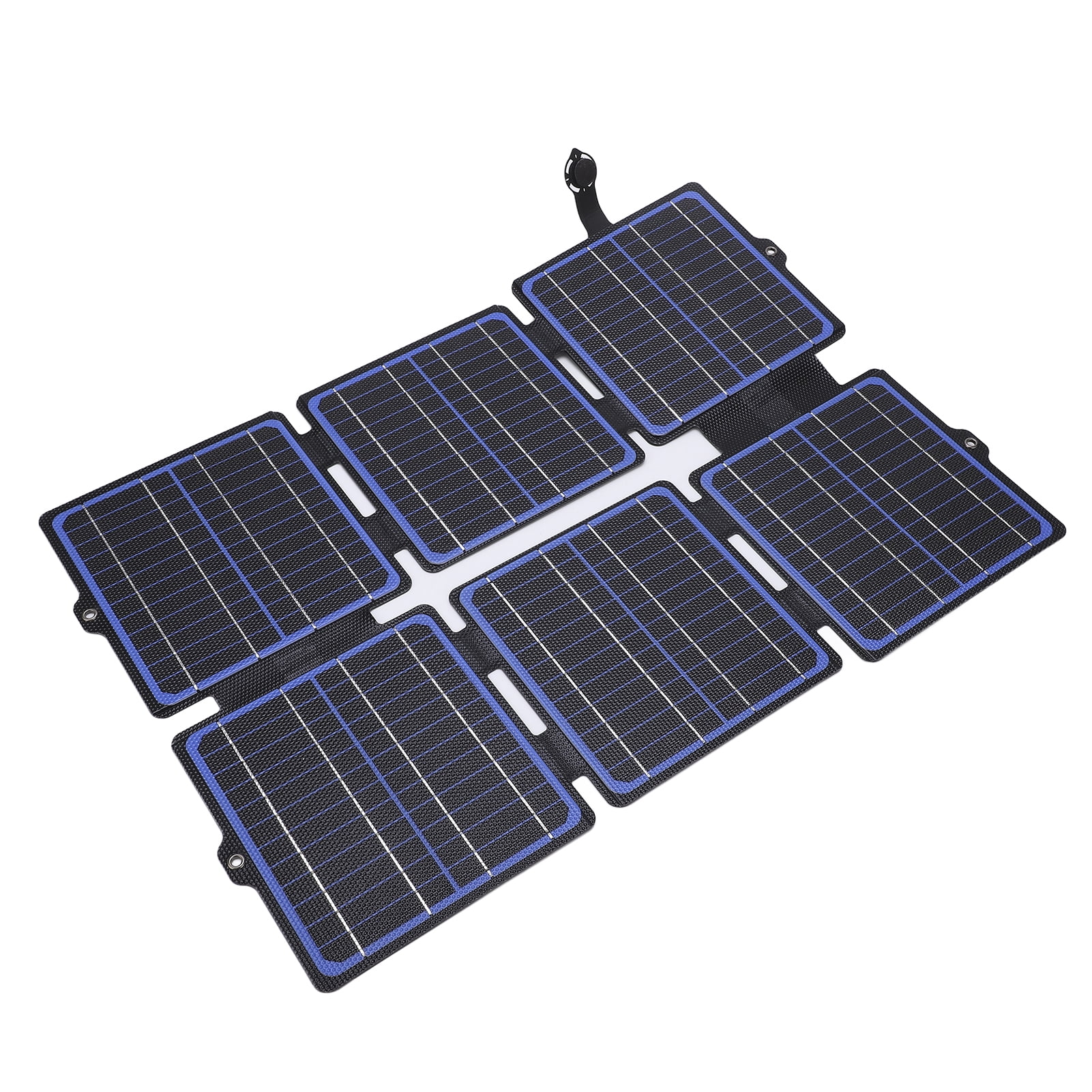 Folding 30W 12V/5V ETFE Solar Panel - Waterproof Portable Charger for Mobile Phones and Power Banks