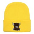 thumbnail image 3 of Womens Hat Embroidered Printed Fashionable Casual Ear Protection Hat Knitted Hat, 3 of 3