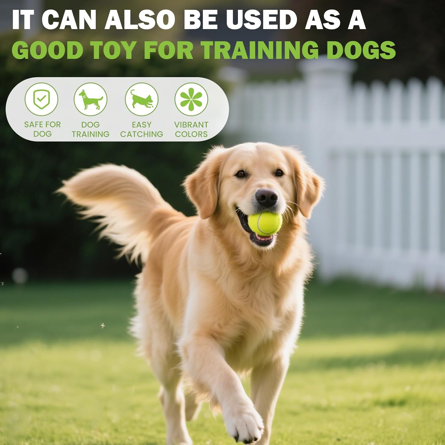 Tennis Balls, 80 Pack Bulk Tennis Balls Pressureless Tennis Ball, Come with Mesh Bag for Easy Transport, Pet Dog Playing Balls, Good for Beginner Training Ball