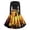 Multicolor#15, variant on Miqool Halloween Graphic Midi Dress for Women Long Sleeve Crew Neck Festival Holiday Dress Flowy A-Line Dresses
