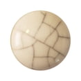 thumbnail image 3 of Renovators Supply Round Cabinet Knob 0.75 x 0.75 x 0.75 in. Porcelain Drawer Knob Round Drawer Handles Knob Crazed Knob Pulls Kitchen Cabinet Knob, 3 of 4