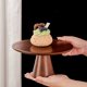 thumbnail image 3 of Elegante Soporte de Madera para Tartas: de Exhibición de Postres con Base Alta para Tartas, Cupcakes y Pasteles, para Bodas, 3 of 5