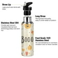 thumbnail image 3 of Yayeee 33oz Insulated Water Bottle Double Wall Stainless Steel with Flip Straw Lid, Halloween Cute Pumpkins, 3 of 7