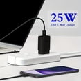 thumbnail image 3 of Cargador USB C Adaptador PD De 25 W Alimentación USB C PPS Carga Súper Rápida Con Cable De Carga Rápida Tipo C A C De 3,3 Pies Para Samsung Galaxy S22/S22 Ultra/S22 Plus/S21/S21 Ultra/S21/S20/S20 Ultr, 3 of 4