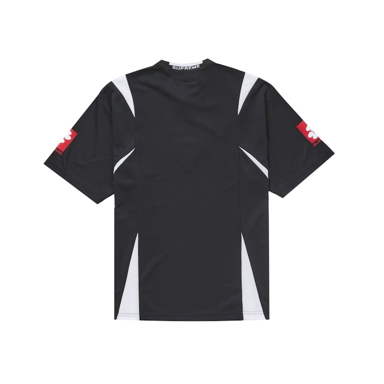 Supreme Men's Crest Soccer Jersey Black, from StockX - Walmart.com