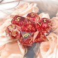 thumbnail image 4 of Grupo de ejecución de resina puntiaguda Juego de mesa Dungeons and Dragons poliedro DICE, 4 of 5