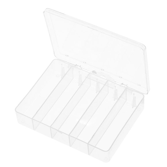 Amdohai 5 Compartment Fishing Bait Lure Hooks Box Bait Storage Case Fishing Tool Tackle Organizer Sorting Box
