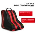 thumbnail image 5 of Carevas Skate Case,Carry Case 3 Layers Breathable Roller Inline Ice Case Kids Roller Layers Breathable Carry Siuke Rookin Eryue Case Dabey 3, 5 of 6