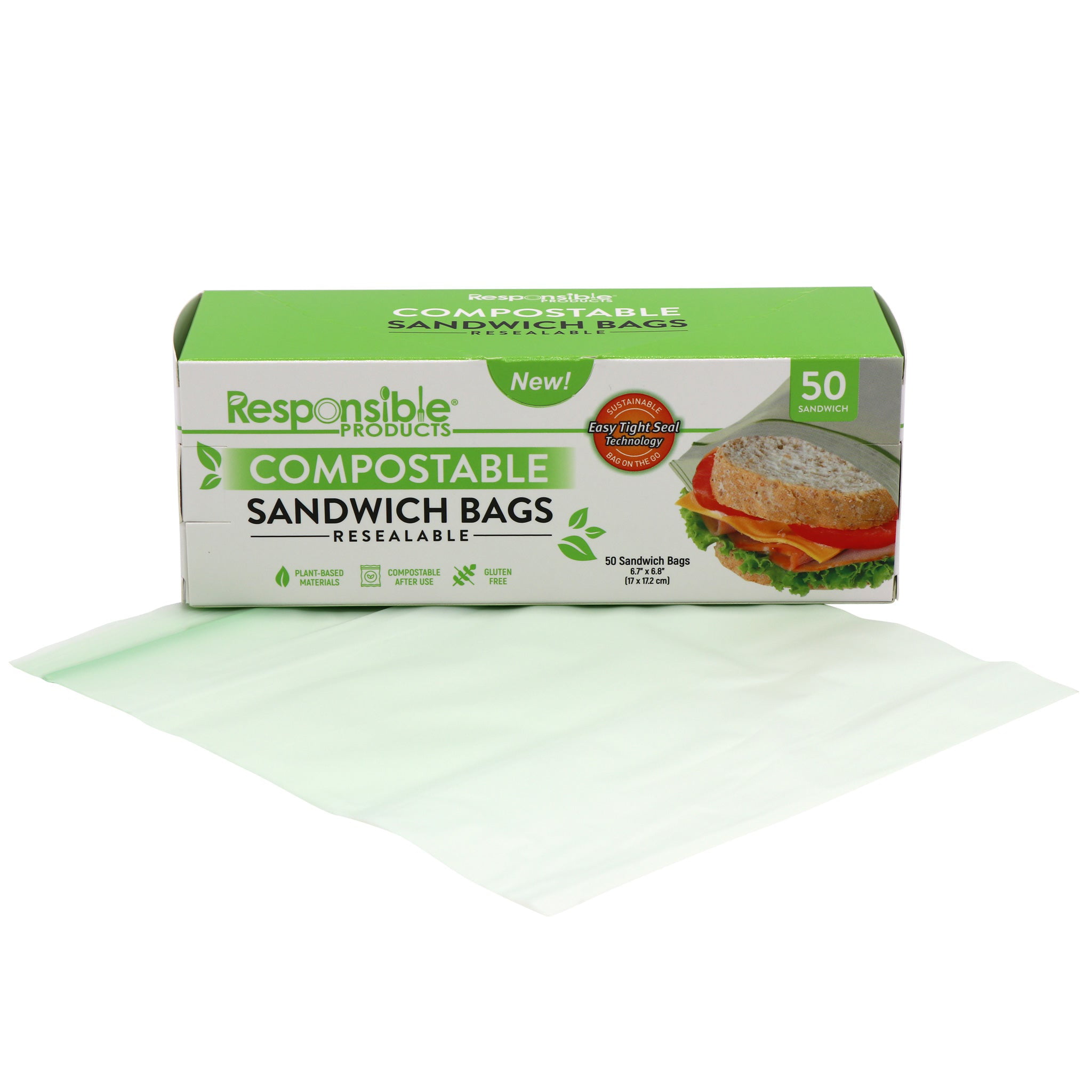Ziploc®, Compostable Sandwich Bags, Ziploc® brand