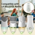 thumbnail image 5 of LA BELLEFÉE 12-Pack Plug-in Air Freshener Refills, 3 Scents (Hawaiian/Jasmine/Cotton) 4 of Each | Long-Lasting Electric Scent Diffuser Cartridges for Home, 5 of 7